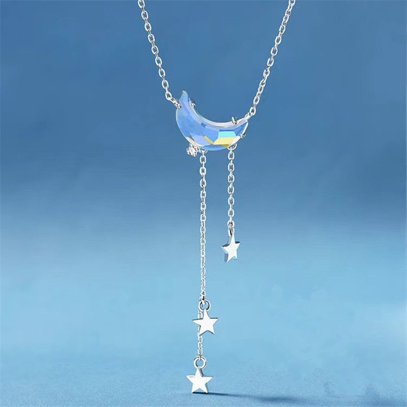Mini Moon & Stars Necklace